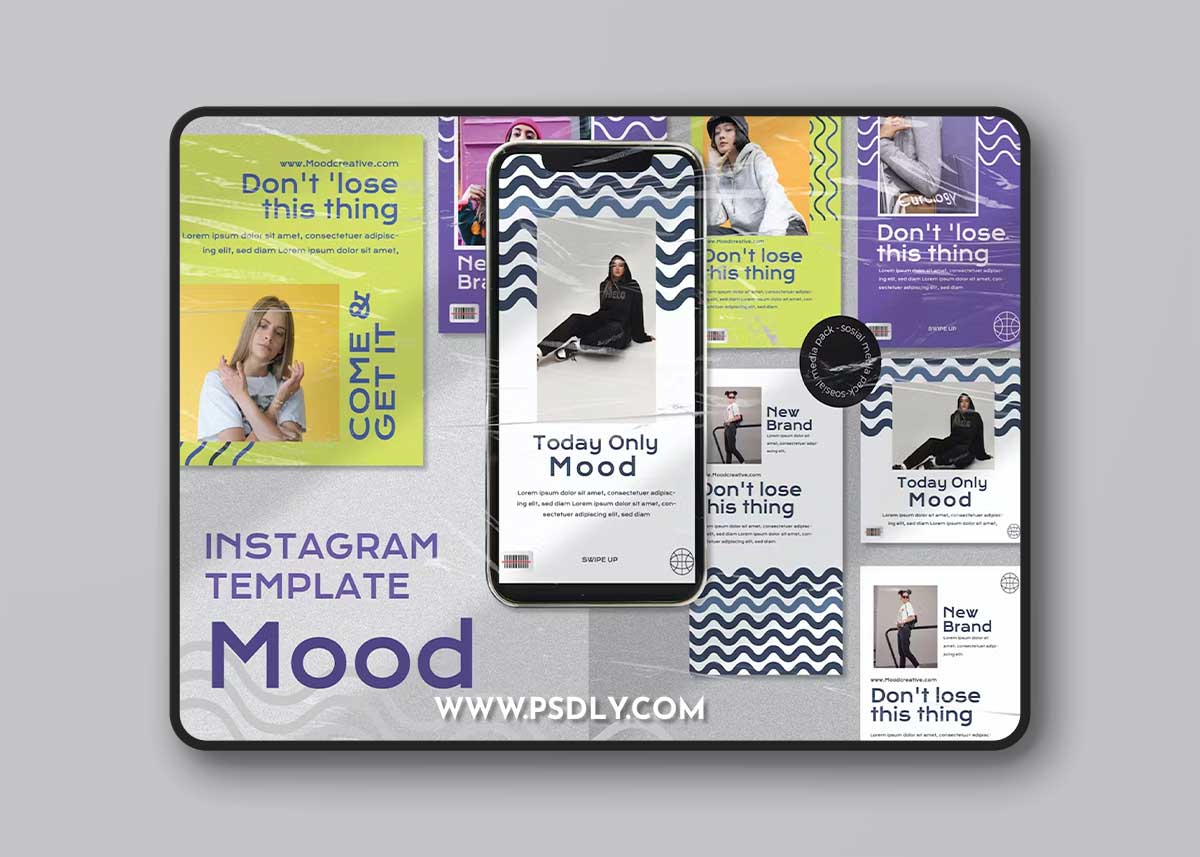 Mood Instagram Template Vol.1 PD9FEWM 1 Mood Instagram Template Vol.1 PD9FEWM