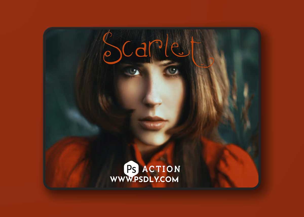 Scarlet Fantasy Photoshop Action Y3XNUR 1 Scarlet Fantasy Photoshop Action Y3XNUR