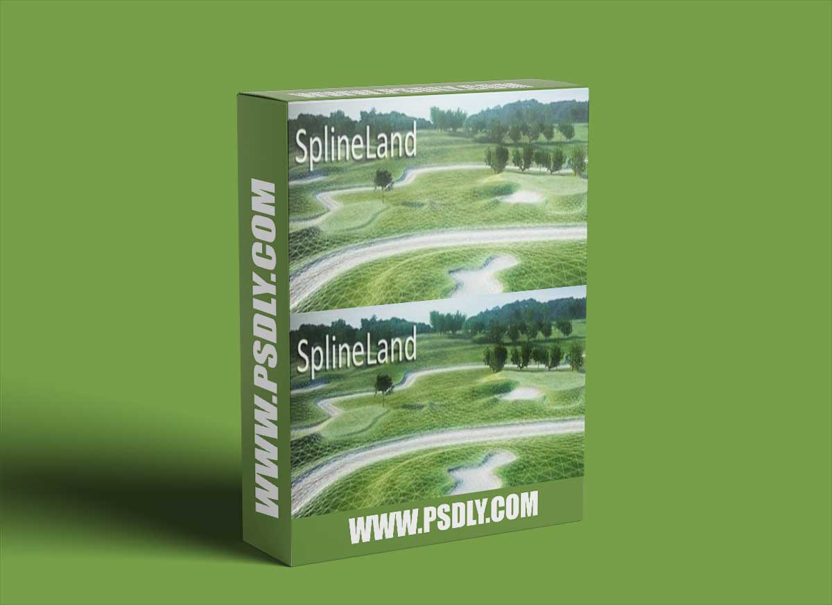 SplineLand 1.054 for 3DS Max 2024 1 SplineLand 1.054 for 3DS Max 2024