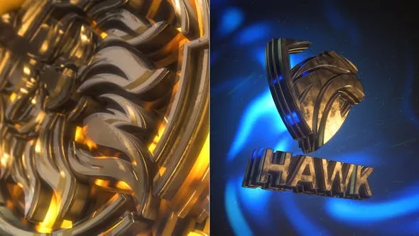 Videohive 3D Gold & Glass Logo Intro 46668076 1 Videohive 3D Gold & Glass Logo Intro 46668076