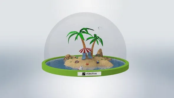 Videohive Beach Travel Clean Logo 47148298 1 Videohive Beach Travel Clean Logo 47148298