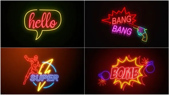 Videohive Neon Signs V3 46508113 1 Videohive Neon Signs V3 46508113