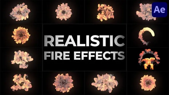 Videohive Realistic Fire Effects for After Effects 46921065 1 Videohive Realistic Fire Effects for After Effects 46921065