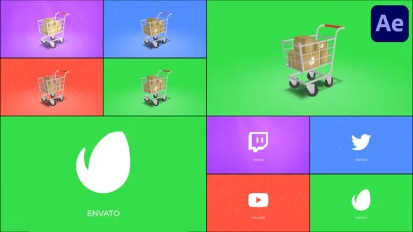 Videohive Shopping Cart for After Effects 46967800 1 Videohive Shopping Cart for After Effects 46967800