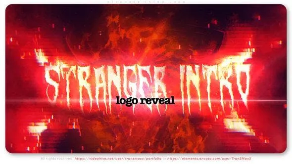 Videohive Stranger Intro Logo 46976254 1 Videohive Stranger Intro Logo 46976254