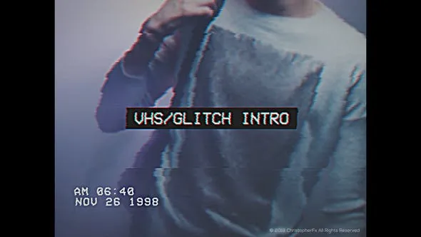 Videohive VHS Glitch Intro 23005857 1 Videohive VHS Glitch Intro 23005857