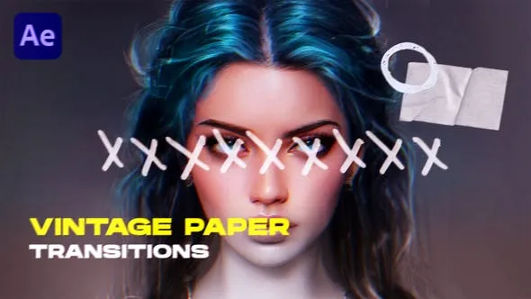 Videohive Vintage Paper Transitions 47133676 1 Videohive Vintage Paper Transitions 47133676