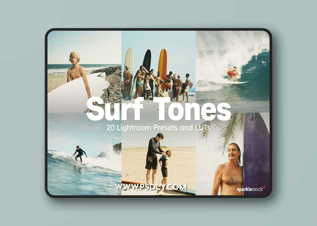 20 Surf Tones Lightroom Presets & LUTs 4PHHKYM 1 20 Surf Tones Lightroom Presets & LUTs 4PHHKYM