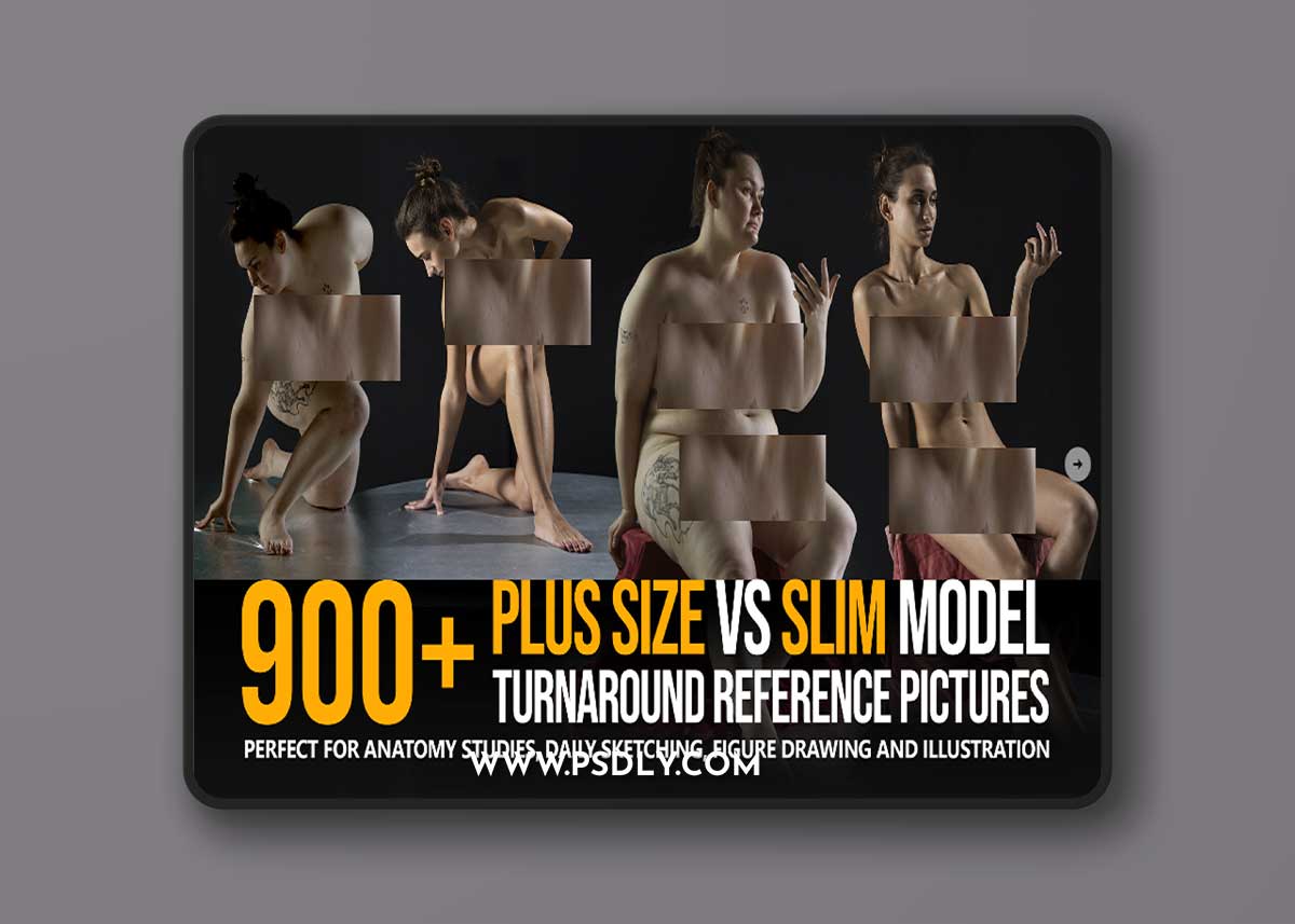 ArtStation - Grafit Studio - 900+ Plus-Size VS Slim Model Turnaround Reference Pictures 1 ArtStation - Grafit Studio - 900+ Plus-Size VS Slim Model Turnaround Reference Pictures