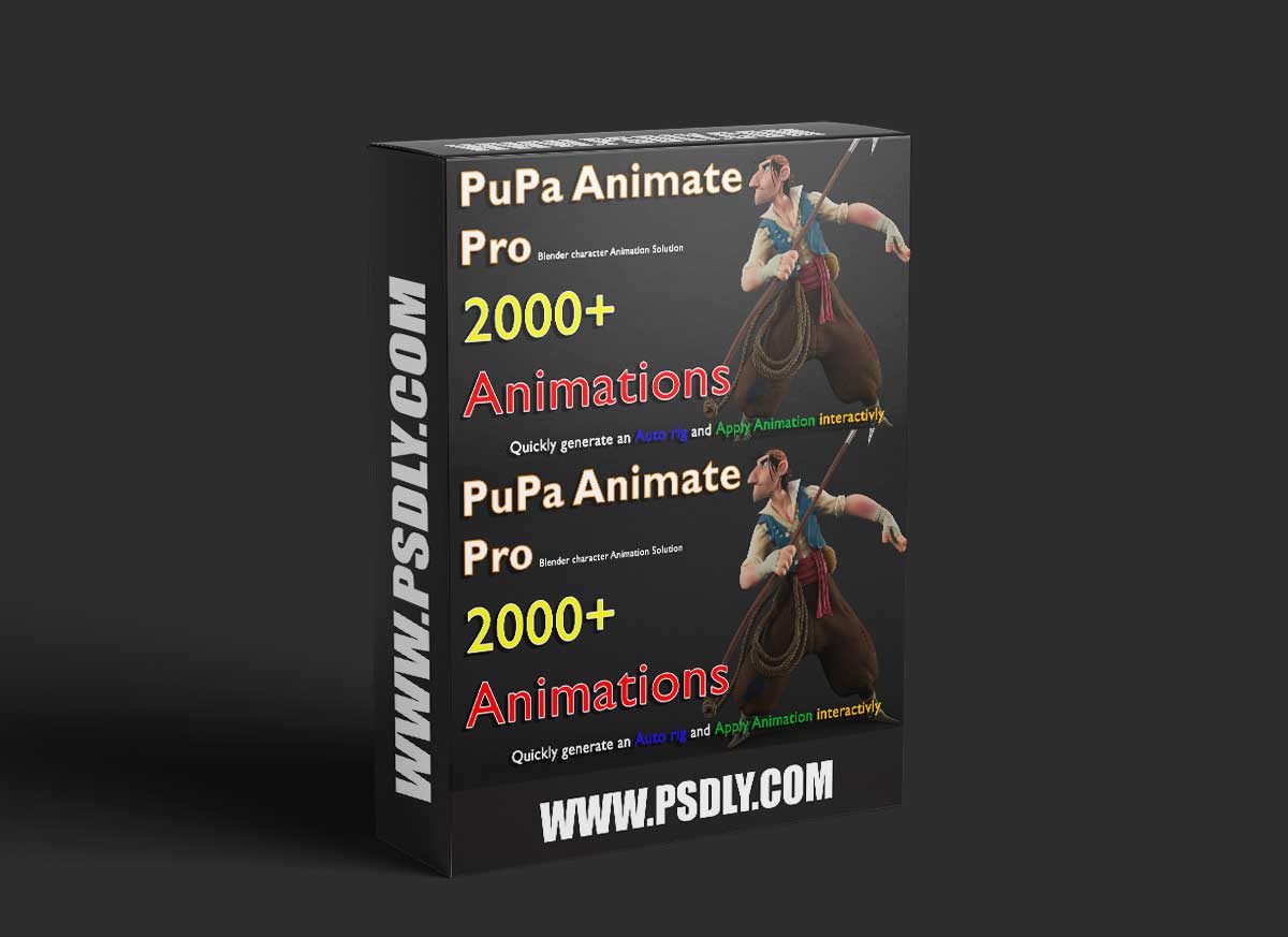 Blender - Pupa Animate Pro 1 Blender - Pupa Animate Pro