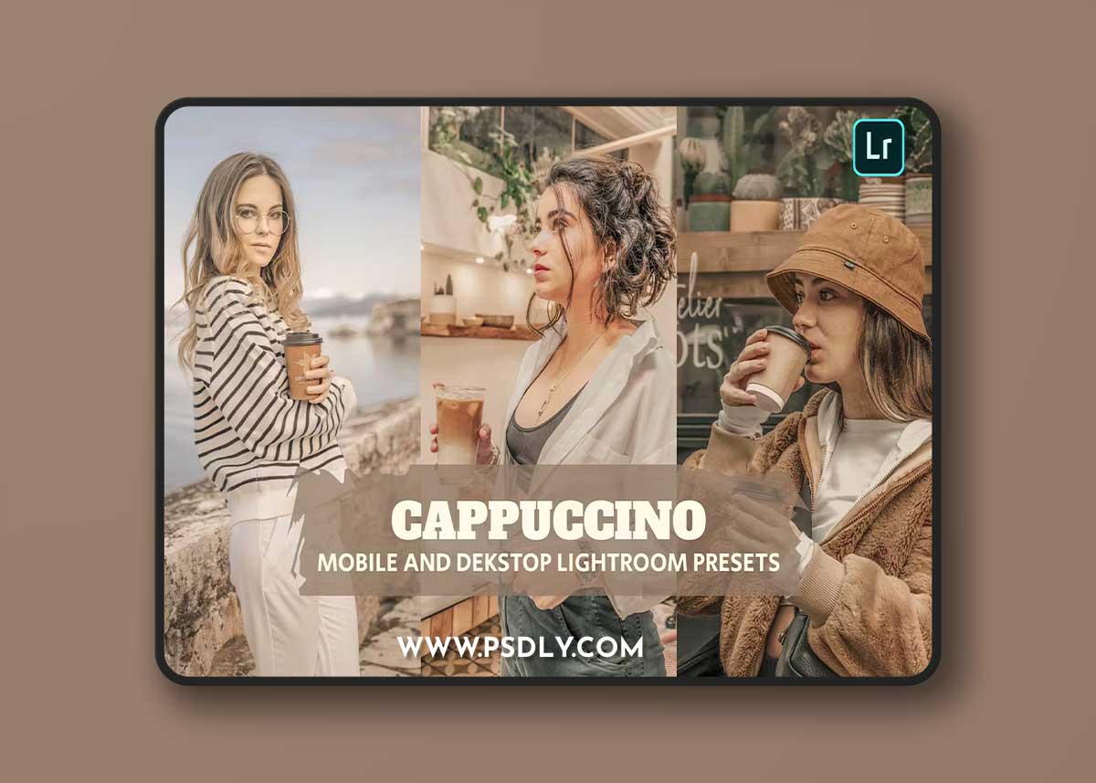 Cappuccino Lightroom Presets Dekstop and Mobile QDPWPLY 1 Cappuccino Lightroom Presets Dekstop and Mobile QDPWPLY