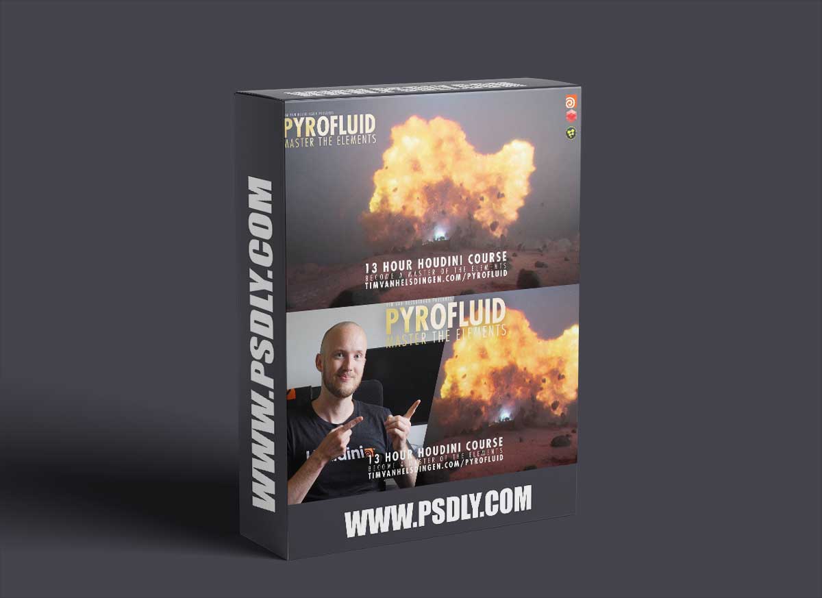 Gumroad – Pyrofluid – Master the Elements - 13 hr Houdini Course 1 Gumroad – Pyrofluid – Master the Elements - 13 hr Houdini Course