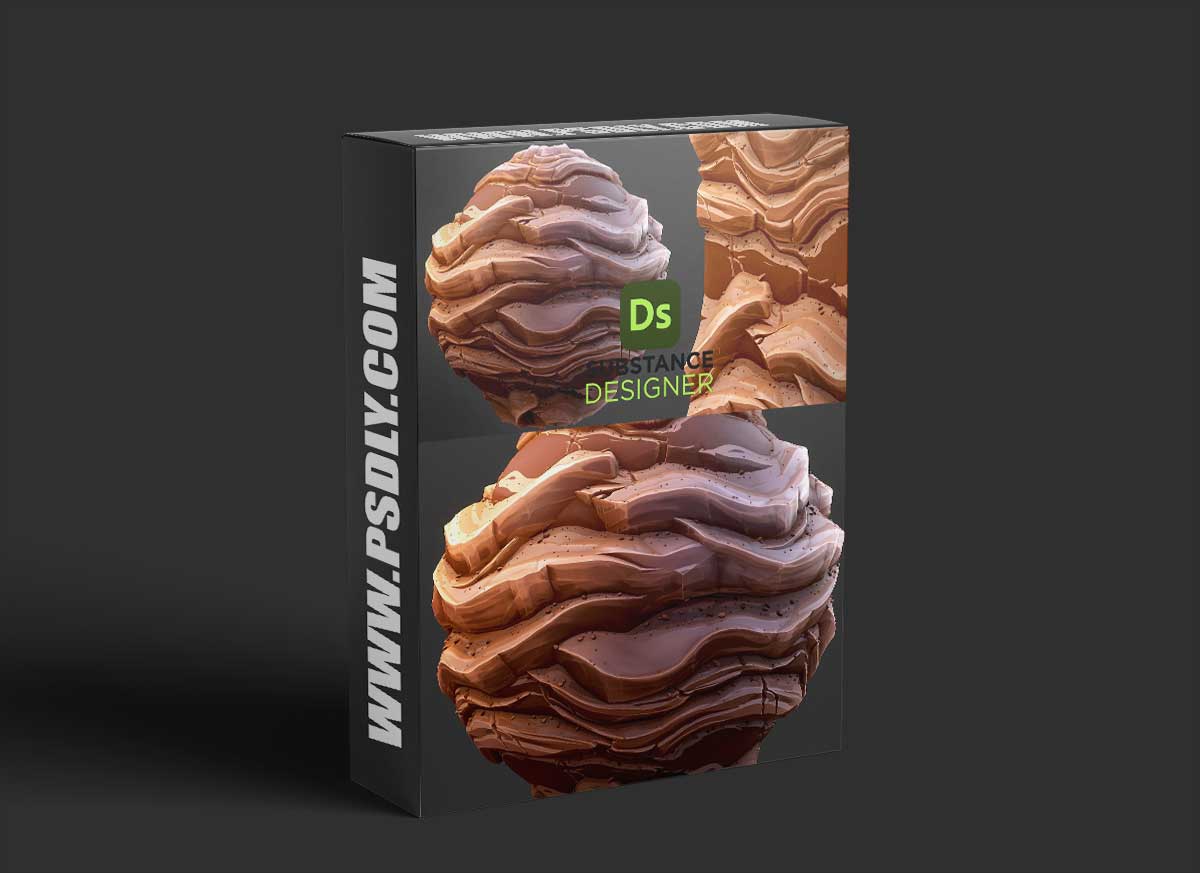Gumroad – Stylized Desert Rock - Substance 3D Designer 1 Gumroad – Stylized Desert Rock - Substance 3D Designer