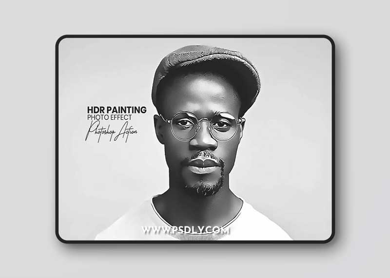 HDR Painting Photoshop Actions 1 HDR Painting Photoshop Actions