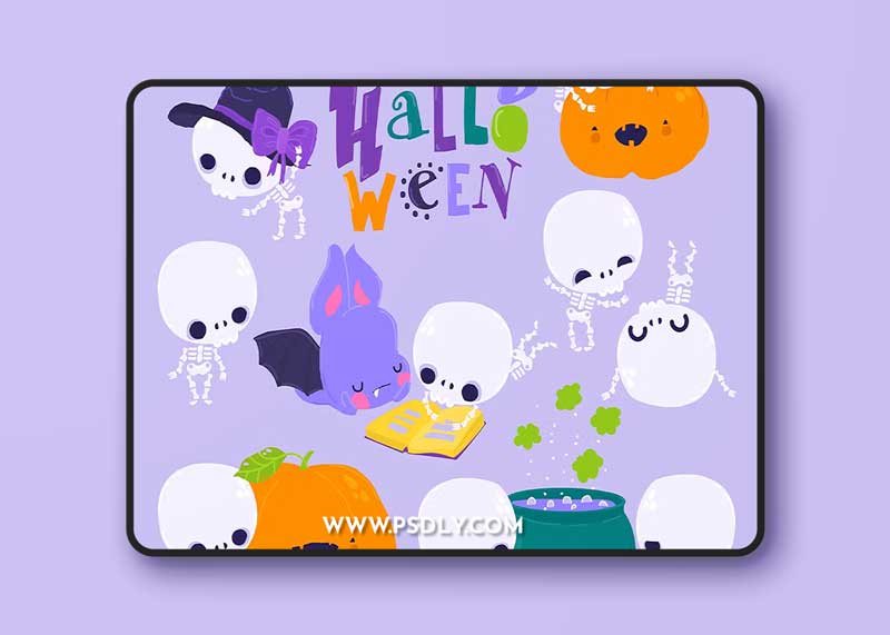 Happy Halloween Childish Collection with Design EV8NYSM 1 Happy Halloween Childish Collection with Design EV8NYSM