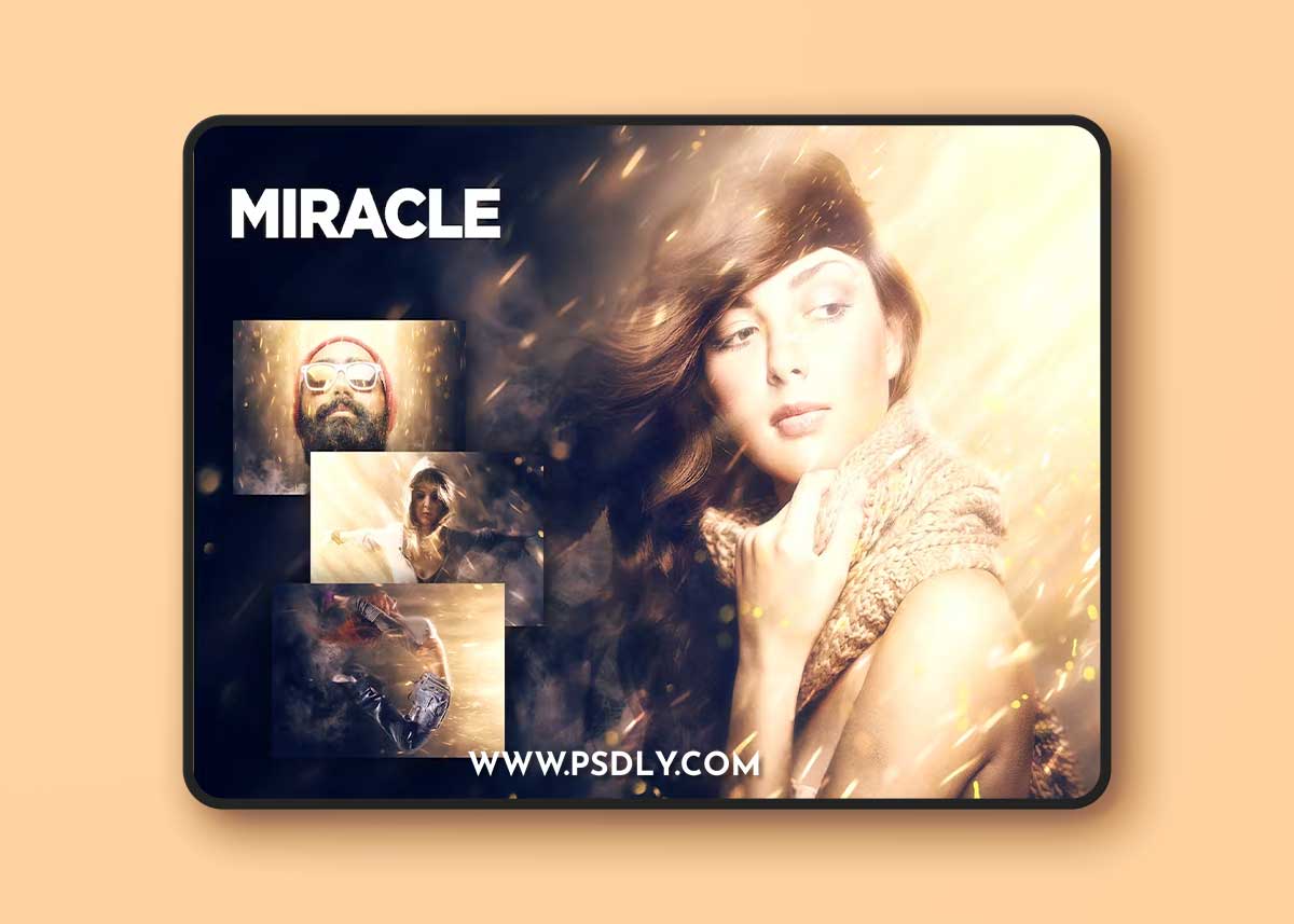 Miracle Photoshop Action CS4+ DQK78V 1 Miracle Photoshop Action CS4+ DQK78V