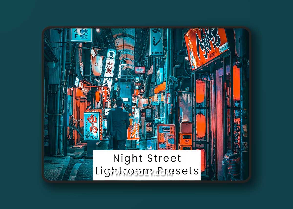 Night Street Lightroom Presets 3W7WGQV 1 Night Street Lightroom Presets 3W7WGQV