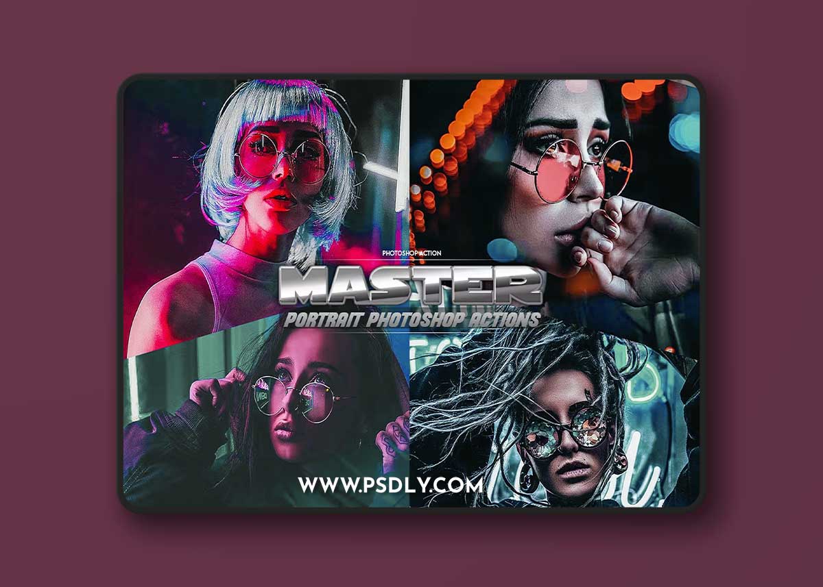 Portrait MASTER Photoshop Actions XZRFXJ2 1 Portrait MASTER Photoshop Actions XZRFXJ2