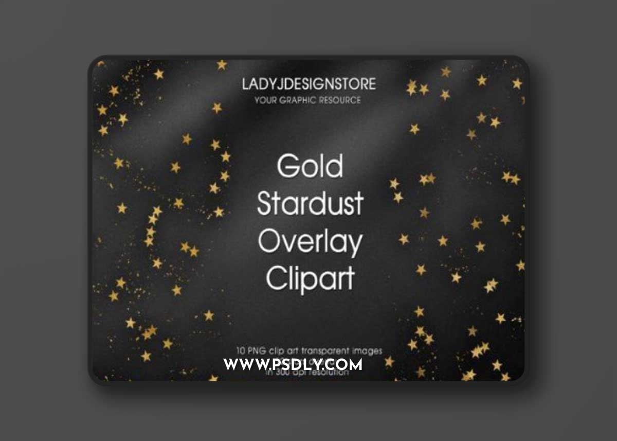 Seamless Gold Stardust Overlays 1 Seamless Gold Stardust Overlays