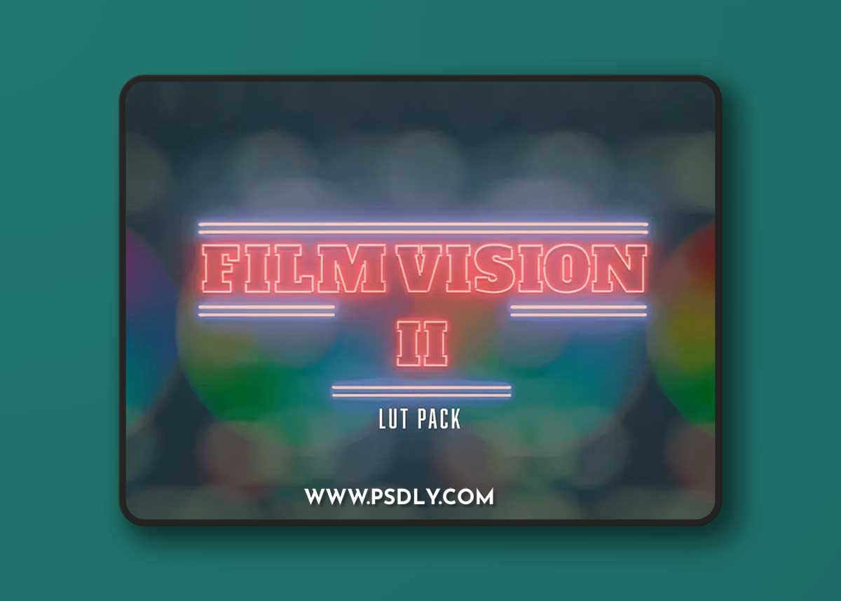 Serr – FilmVision V2 LUT Pack (Premier Pro, Final Cut, etc.) 1 Serr – FilmVision V2 LUT Pack