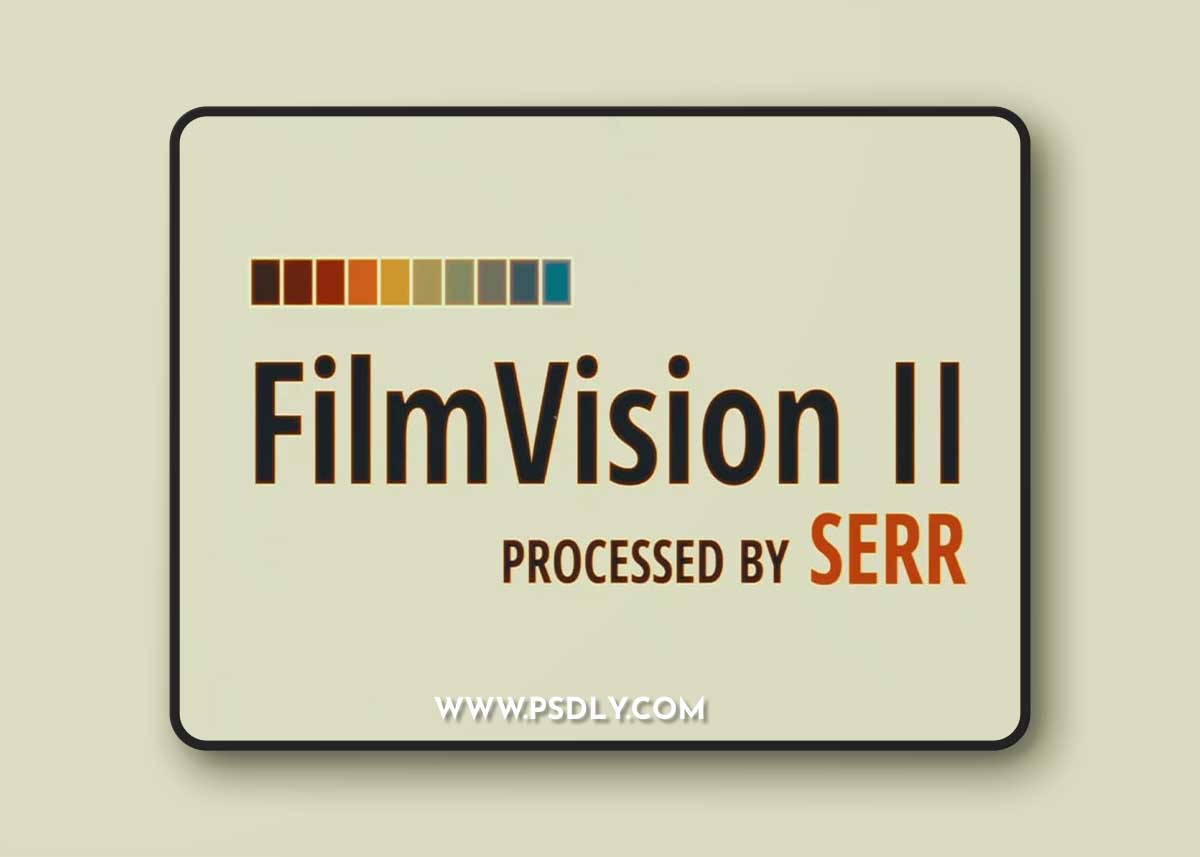 Serr – FilmVision V2 Powergrade (Davinci Resolve)