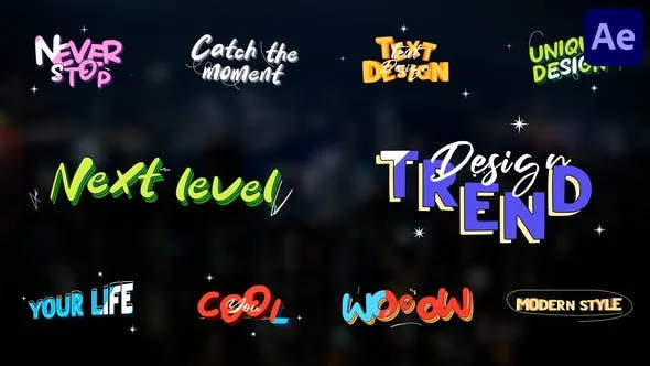 Videohive Artistic Colorful Titles for After Effects 47437236 1 Videohive Artistic Colorful Titles for After Effects 47437236