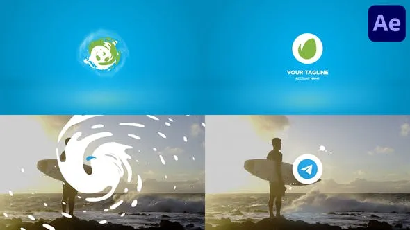 Videohive Clean Liquid Logo for After Effects 47419912 1 Videohive Clean Liquid Logo for After Effects 47419912