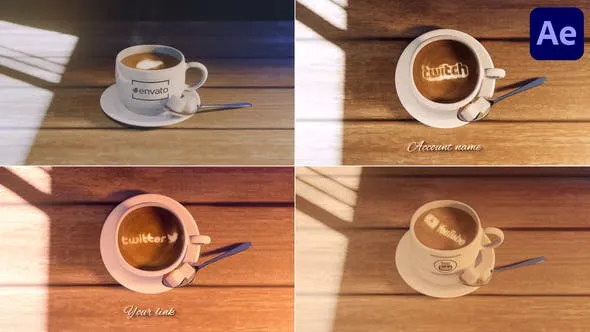 Videohive Coffee Logo Reveal for After Effects 47533392 1 Videohive Coffee Logo Reveal for After Effects 47533392