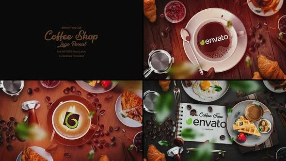 Videohive Coffee Shop Logo Intro 46467058 1 Videohive Coffee Shop Logo Intro 46467058