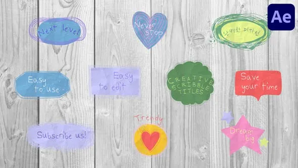 Videohive Creative Scribble Titles for After Effects 47420153 1 Videohive Creative Scribble Titles for After Effects 47420153