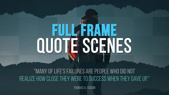 Videohive Full Frame Quote Scenes 47408788 1 Videohive Full Frame Quote Scenes 47408788