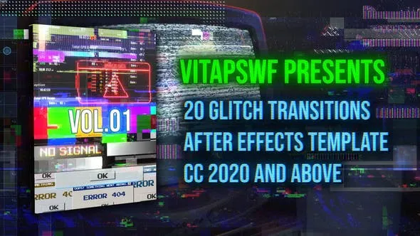 Videohive Glitch Transitions Vol. 01 47707897 1 Videohive Glitch Transitions Vol. 01 47707897