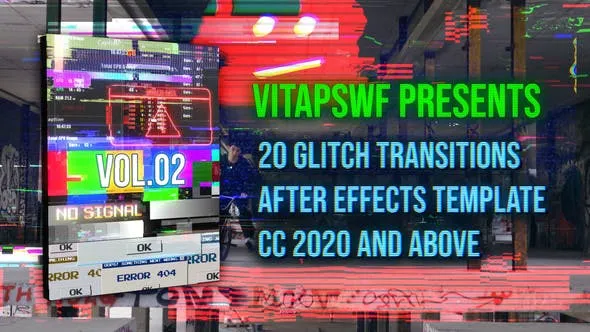 Videohive Glitch Transitions Vol. 07 47708031 1 Videohive Glitch Transitions Vol. 07 47708031