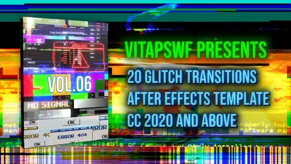 Videohive Glitch Transitions Vol. 08 47708057 1 Videohive Glitch Transitions Vol. 08 47708057