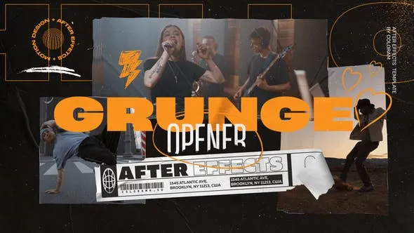 Videohive Grunge Collage Opener 47241847 1 Videohive Grunge Collage Opener 47241847