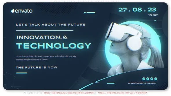 Videohive Innovation Techno Conference 47307811 1 Videohive Innovation Techno Conference 47307811