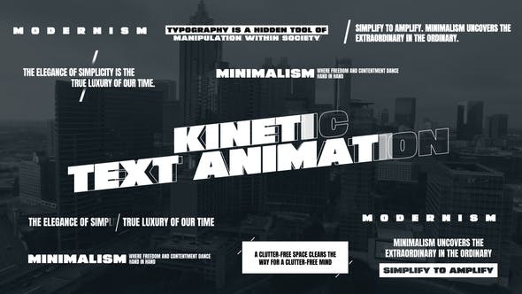 Videohive Kinetic Text Animation 47429507 1 Videohive Kinetic Text Animation 47429507