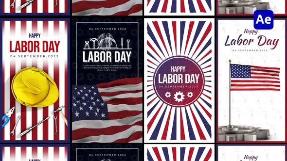 Videohive Labor Day Stories Pack 47645202 1 Videohive Labor Day Stories Pack 47645202