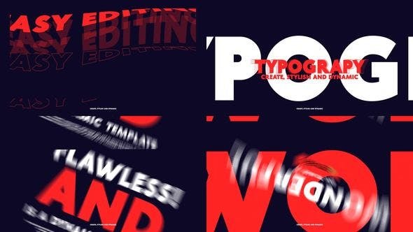 Videohive Minimal Typo Intro 47434919 1 Videohive Minimal Typo Intro 47434919