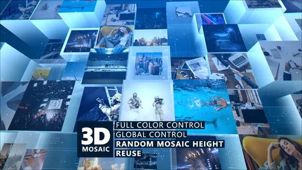 Videohive Mosaic Digital Technology 24660912 1 Videohive Mosaic Digital Technology 24660912