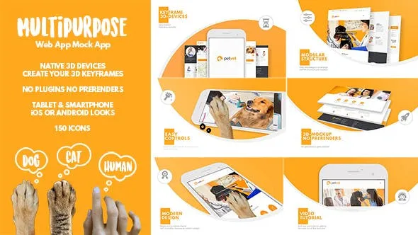 Videohive Multipurpose Web App Mock App 20461284 1 Videohive Multipurpose Web App Mock App 20461284