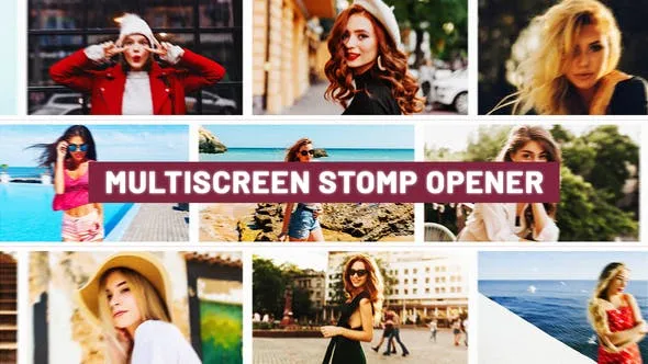 Videohive Multiscreen Opener I Dynamic Stomp Opener 47401178 1 Videohive Multiscreen Opener I Dynamic Stomp Opener 47401178