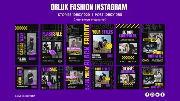 Videohive Orlux Fashion Instagram Template 47564010 1 Videohive Orlux Fashion Instagram Template 47564010