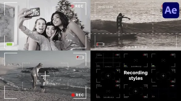 Videohive Recording Video Pack for After Effects 47514665 1 Videohive Recording Video Pack for After Effects 47514665