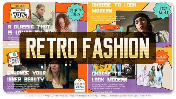 Videohive Retro Fashion Show 47202983 1 Videohive Retro Fashion Show 47202983