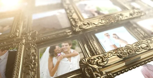 Videohive Slideshow Glossy Gold Vintage Frames 7616685 1 Videohive Slideshow Glossy Gold Vintage Frames 7616685