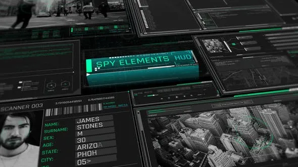 Videohive Spy Elements HUD 41023131 1 Videohive Spy Elements HUD 41023131