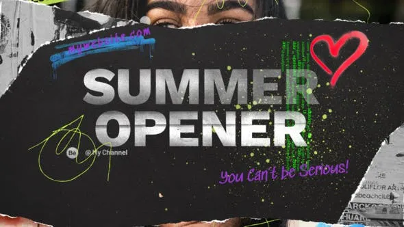 Videohive Summer Ripped Opener 47225053 1 Videohive Summer Ripped Opener 47225053