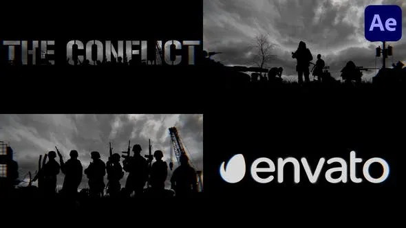 Videohive The Conflict Logo for After Effects 47352823 1 Videohive The Conflict Logo for After Effects 47352823
