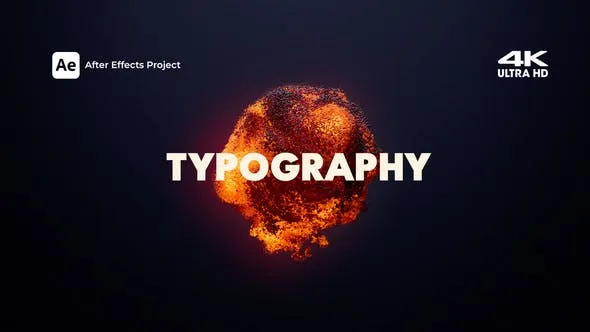 Videohive Typography Opener 2.0 47722615 1 Videohive Typography Opener 2.0 47722615